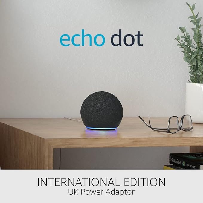 Echo Dot (4th generation) Smart speaker with Alexa | Charcoal