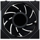 lian li uni fan tl wireless lcd 120 reverse blade argb 3 pack fan black, 12RTLLCD1W3B, G99.12RTLLCD1W3B.00