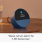 All-new Amazon Echo Spot (2024 release), Smart alarm clock with vibrant sound + Alexa, Ocean Blue