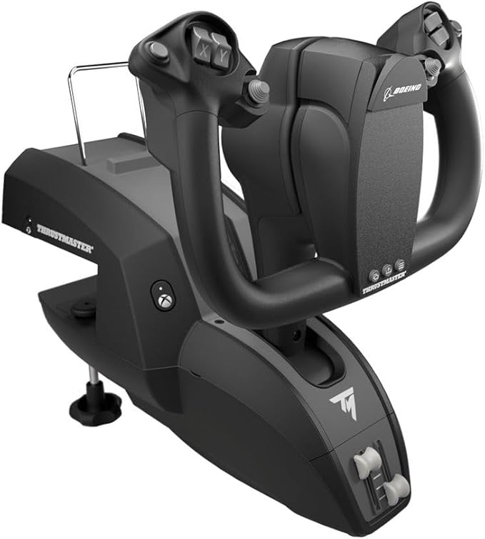 Thrustmaster TCA Yoke Pack Boeing Edition, Pendular Yoke and Throttle Quadrant System, Officially-Licensed Boeing Replicas, 100% Metal Frame, Autopilot Feature, Xbox and PC