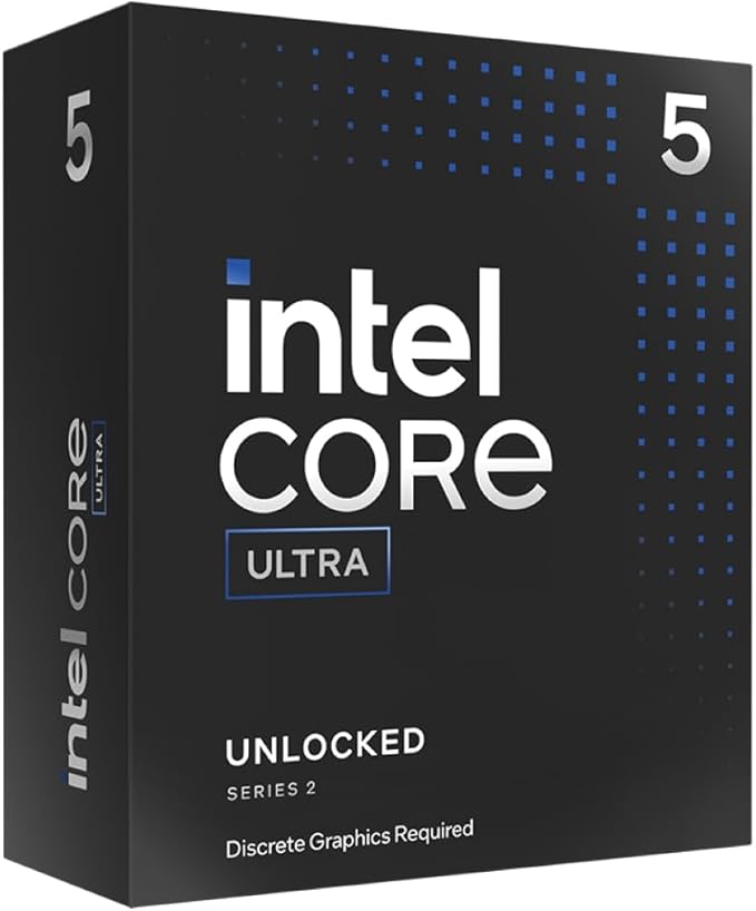 Intel Core Ultra 5 Desktop Processor 245KF - 14 cores (6 P-cores + 8 E-cores) up to 5.2 GHz