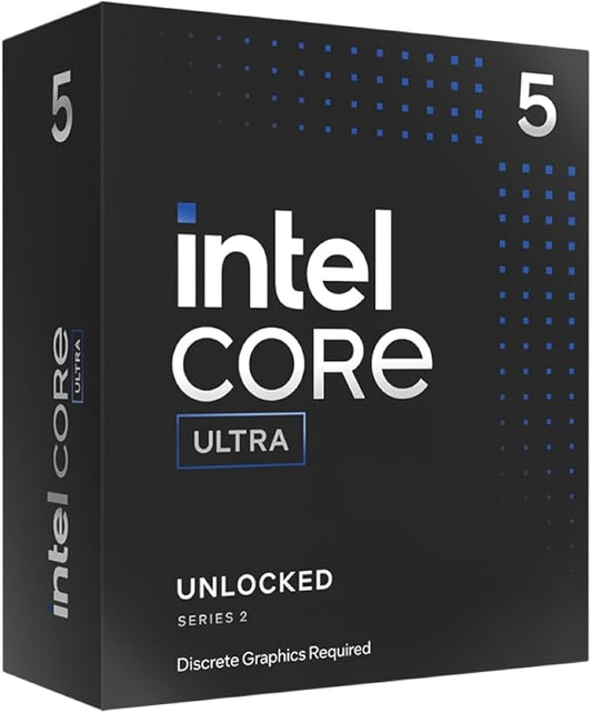 Intel Core Ultra 5 Desktop Processor 245KF - 14 cores (6 P-cores + 8 E-cores) up to 5.2 GHz