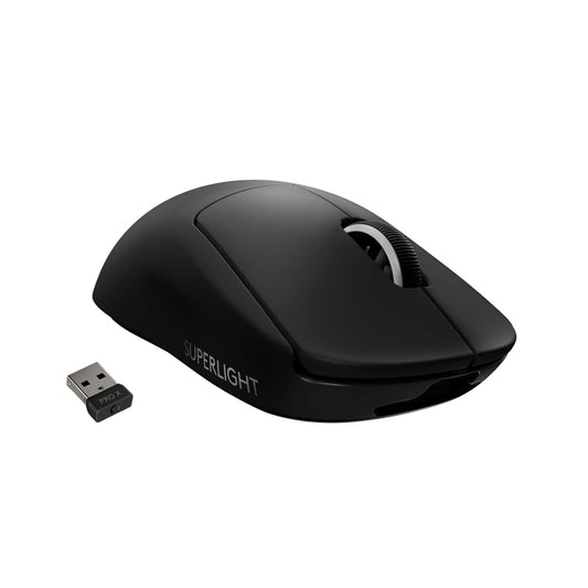 Logitech G PRO X SUPERLIGHT Wireless Gaming Mouse, Ultra-Lightweight, HERO 25K Sensor, 25,600 DPI, 5 Programmable Buttons.