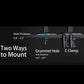 NB Gaming Monitor Arm or for 32 to 60 Inches Screen, Load up to 20 kg, VESA 75/100, RGB-Light, Heavy Duty, Multi Angle Adjustable, Premium Aluminum, Lake Blue