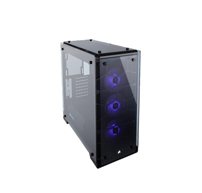 CORSAIR CRYSTAL SERIES 570X RGB STEEL / TEMPERED GLASS ATX MID TOWER CASE - CC-9011098-WW