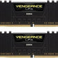 CORSAIR VENGEANCE LPX DDR4 RAM 32GB (2x16GB) 3600MHz CL18-22-22-42 1.35V Intel AMD Desktop Computer Memory,Black-GC