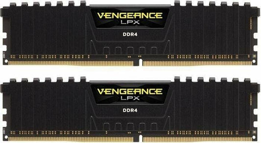 CORSAIR VENGEANCE LPX DDR4 RAM 32GB (2x16GB) 3600MHz CL18-22-22-42 1.35V Intel AMD Desktop Computer Memory,Black-GC