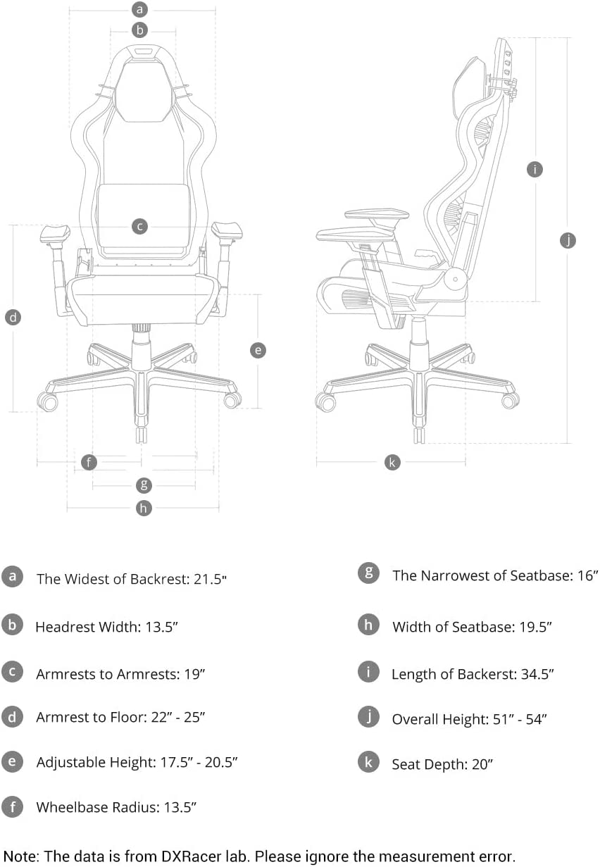 DXRacer Air Gaming Chair, Ultra-Breathable Mesh, 3D Armrests-Grey and Pink