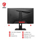 MSI G274QPX 27 Inch 2K WQHD Gaming Monitor - 2560 x 1440 Rapid IPS Panel, 240 Hz  1ms GtG, 98% DCI-P3 Colour Gamut, HDR 400, Type-C PD 65W, G-SYNC...