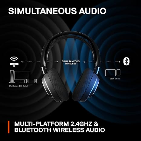 SteelSeries Arctis Nova 7 - Wireless Multi-System Gaming & Mobile Headset