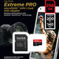 SanDisk Extreme Pro 256GB microSDXC UHS-I, V30, 200MB/s Read, 140MB/s Write, Memory Card