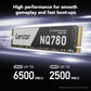 Lexar NQ780 1TB PCIe Gen4 NVMe M.2 2280 Internal SSD – Up to 6500MB/s Read, 2500MB/s Write, High-Speed Solid State Drive for Gaming, PC, Laptop & Creators (LNQ780X001T-RNNNU)
