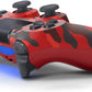 PlayStation Dualshock 4 Wireless Controller, 4, Red Camouflage (pre owned)