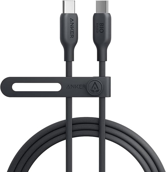 Anker 544 USB-C to USB-C Cable 100W, 1.8Meters, 6ft,Black, A80F2H11