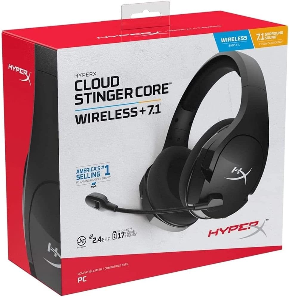HyperX Cloud Stinger Core Wireless Gaming Headset-black