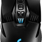 Logitech G903 LIGHTSPEED Wireless Gaming Mouse W/ Hero 25K Sensor, PowerPlay Compatible, 140+ Hour with Rechargeable Battery and Lightsync RGB, Ambidextrous, 107G+10G optional, 25,600 DPI, Black