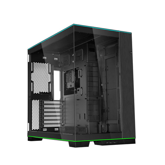 Lian Li O11D EVO RGB E-ATX gaming dual chamber case - ARGB lighting strips - Up to 420mm radiator - Cable management - Front and side tempered glass panels - Reversible chassis