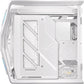 ASUS ROG Hyperion GR701 PC Case, Supports 2 x 420mm Radiators, 4 x 140mm PWM Fans, Flip Side Panels, Integrated VGA Support and ARGB Hub, Front Panel 2 x USB Type-C White