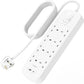 Belkin 8-Outlet Surge Protector Power Strip, Wall-Mountable with 8 AC Outlets,