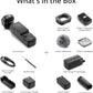 DJI Osmo Pocket 3 Creator Combo, Vlogging Camera with 1'' CMOS, 4K/120fps Video, 3-Axis Stabilization, Face/Object Tracking, Fast Focusing, Mic Included for Clear Sound, Digital Camera for Photography