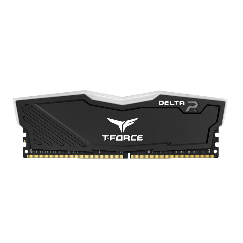 TEAMGROUP T-Force Delta RGB DDR4 Gaming Memory, 16GB (2x8GB Kit), 3600 Mhz, 288 Pin DIMM, Black