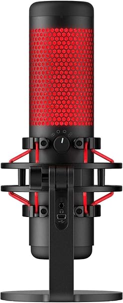 HyperX - QuadCast USB Multi-Pattern Electret Condenser Microphone