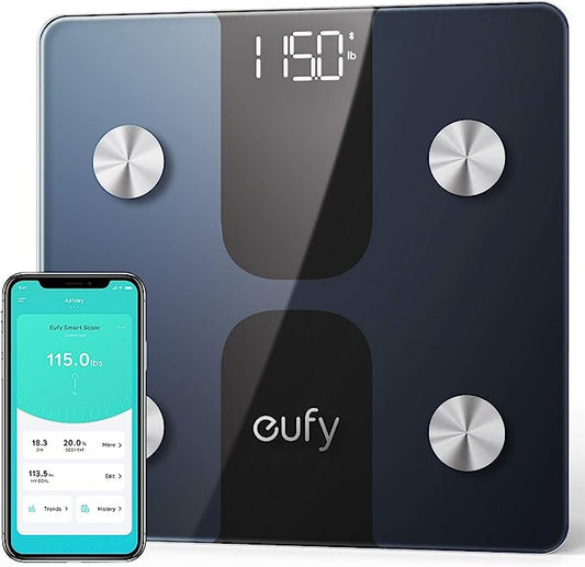 eufy by Anker, Smart Scale C1 with Bluetooth, Body Fat Scale,
