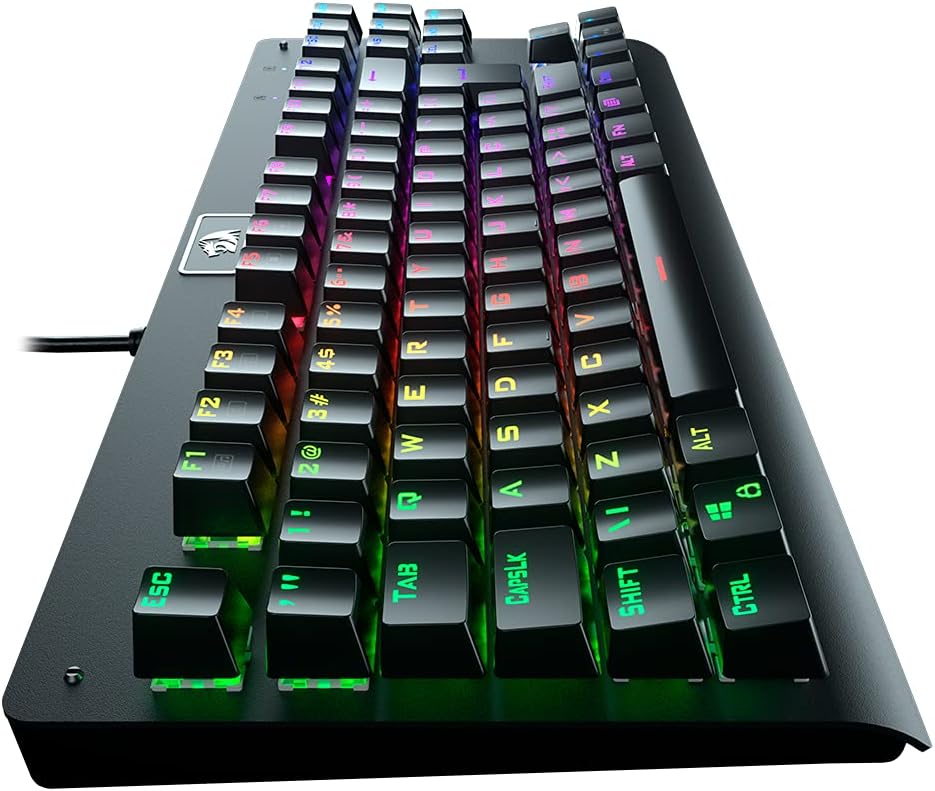 K568 REDRAGON K568 RGB Dark Avenger Mechanical Gaming Keyboard 87 Keys