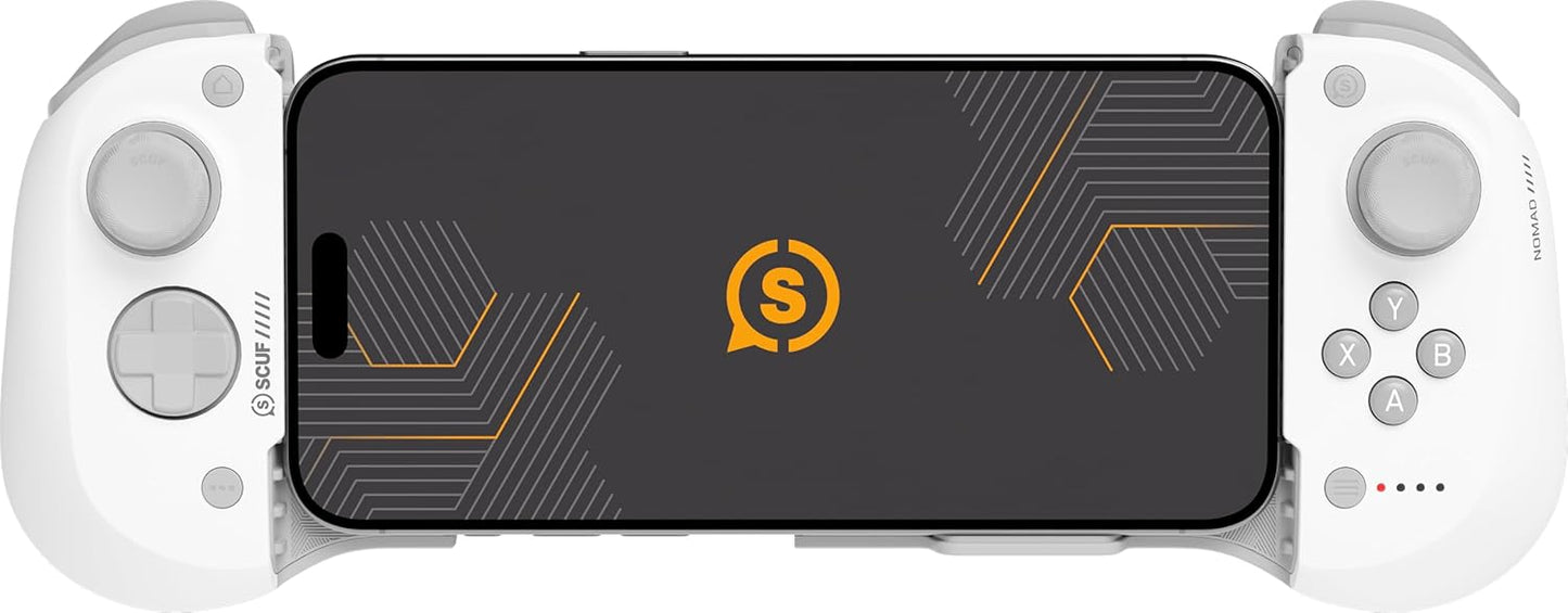 SCUF NOMAD Wireless iPhone Mobile Gaming Controller-White