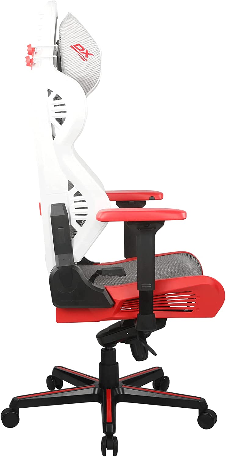 Dxracer Air-Most Breathable Mesh Gaming Chair White/Red/Black-D7200/WRN.G