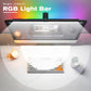 RGB Monitor Light Bar for Curved & Flat Screens, Eye-Care LED Screen Lamp with 9 Modes & Dimmable Frontlight