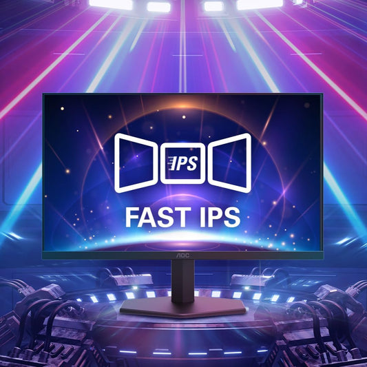 AOC 24″ 24inch FHD IPS 0.3ms 240Hz Frameless Design Monitor – Black | 24G11ZE Games Corner 