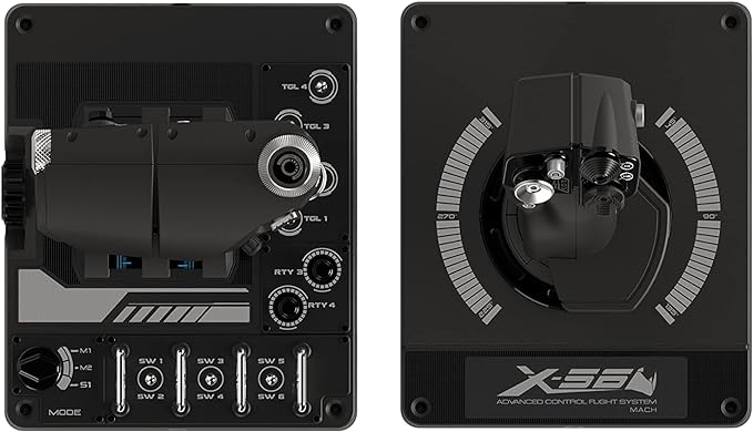 Logitech G X56 Hotas Rgb Throttle And Joystick Flight Simulator Game ...