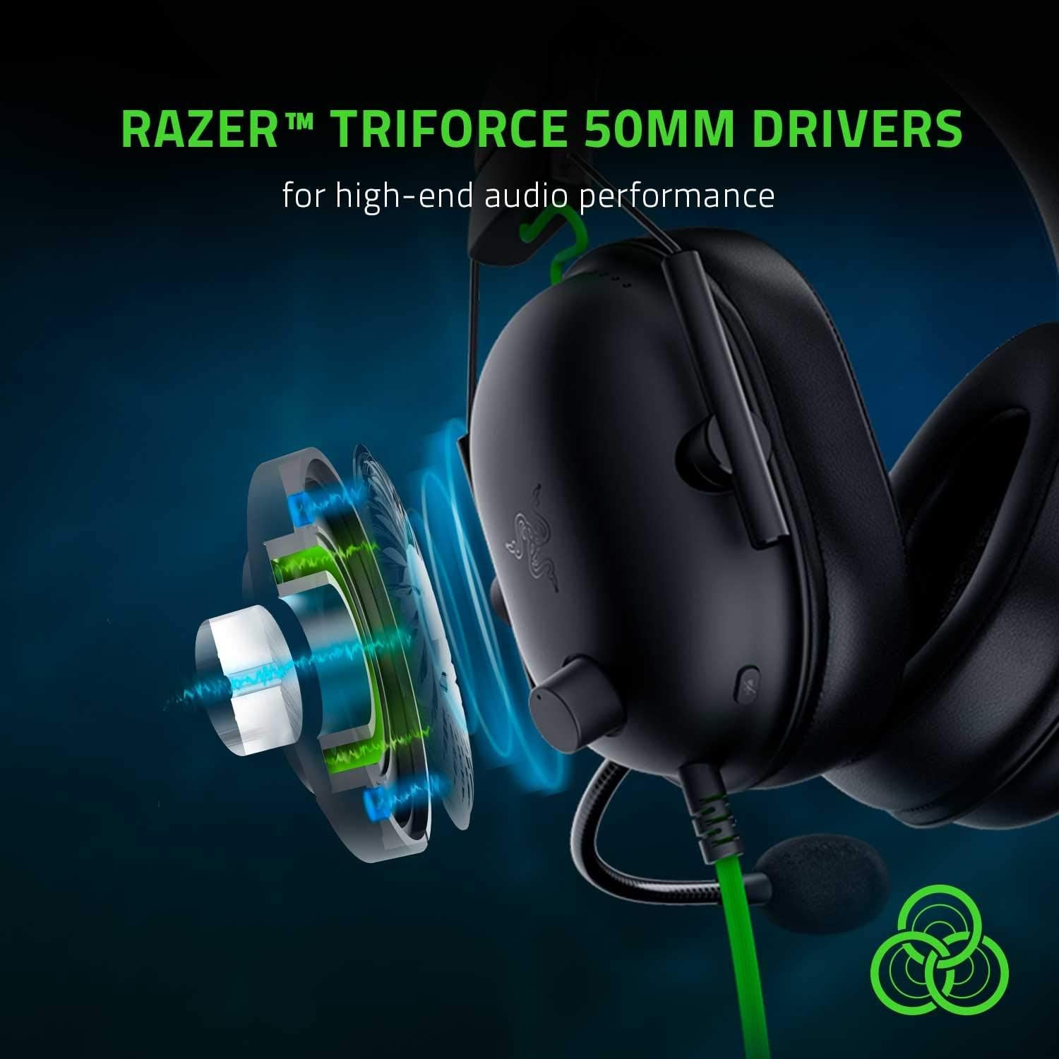 Razer BlackShark V2 X Gaming Headset 7.1 Surround Sound Games Corner