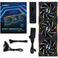 lian li uni fan tl wireless lcd 120 reverse blade argb 3 pack fan black, 12RTLLCD1W3B, G99.12RTLLCD1W3B.00