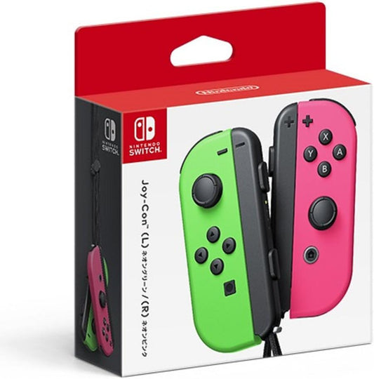 Nintendo Switch - Joy-Con (L/R)-Neon Green/Neon Pink Games Corner 