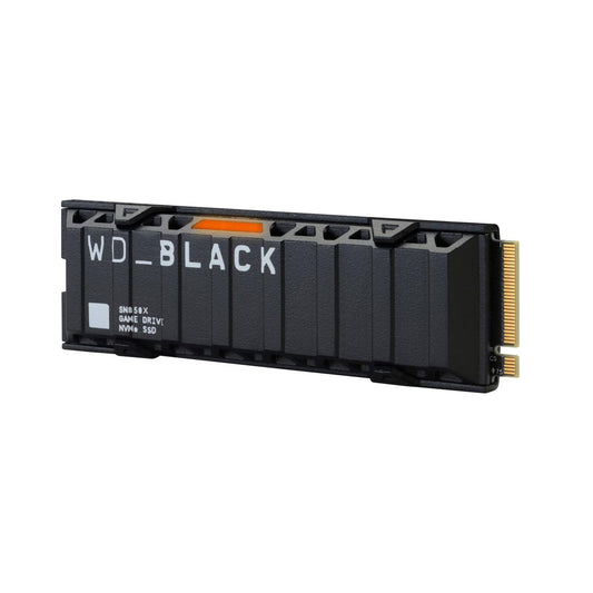 WD_BLACK 1TB SN850X NVMe Internal Gaming Solid State Drive with Heatsink - Works with Playstation 5, Gen4 PCIe, M.2 2280, Up to 7,300 MB/s
