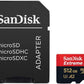 Sandisk 512gb extreme pro microsdxc + rescue deluxe 170mb/s a2 c10 v30 uhs-i u4