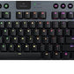 LOGITECH G915 TKL Tenkeyless LIGHTSPEED  Wireless RGB Mechanical Gaming Keyboard -