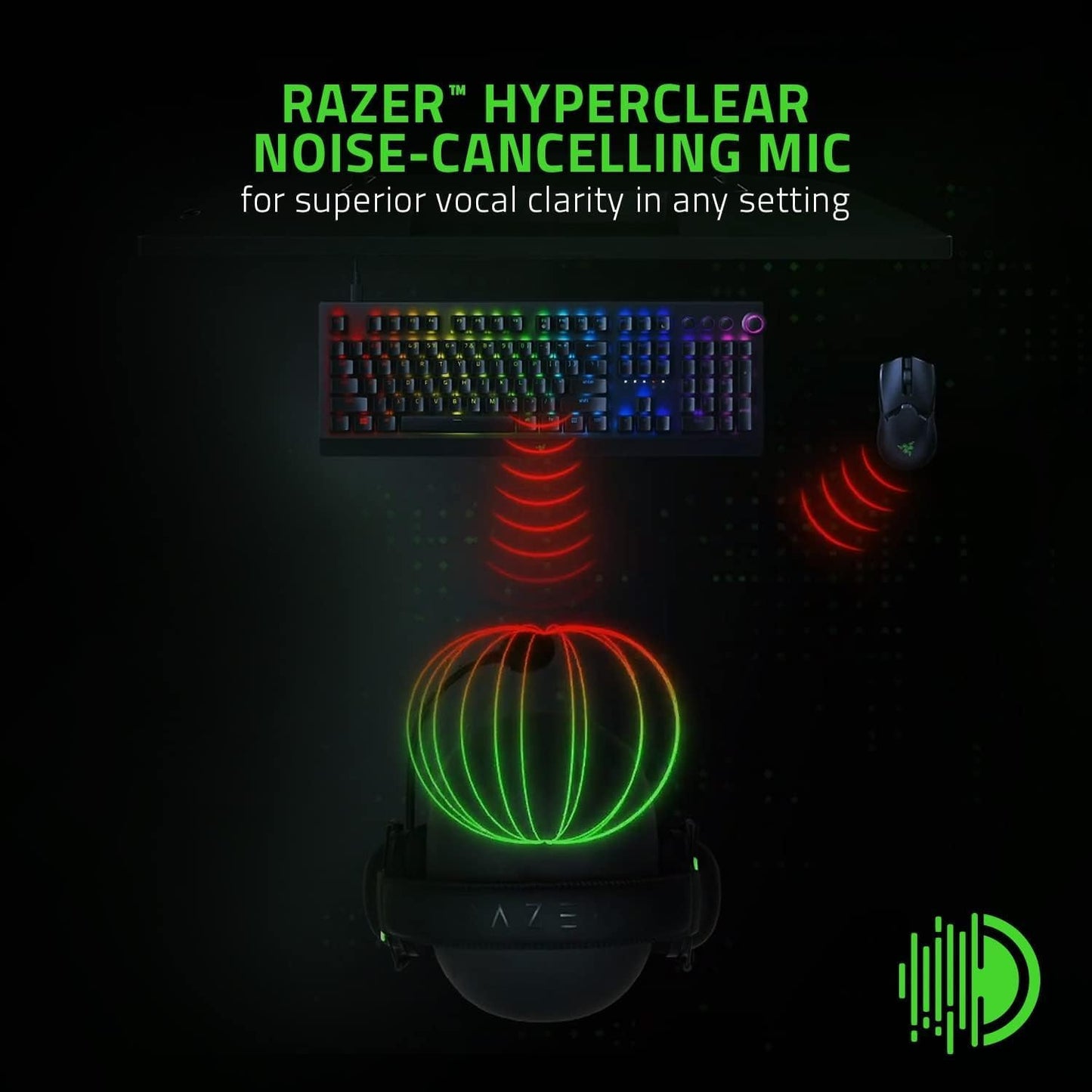 Razer BlackShark V2 X Gaming Headset: 7.1 Surround Sound