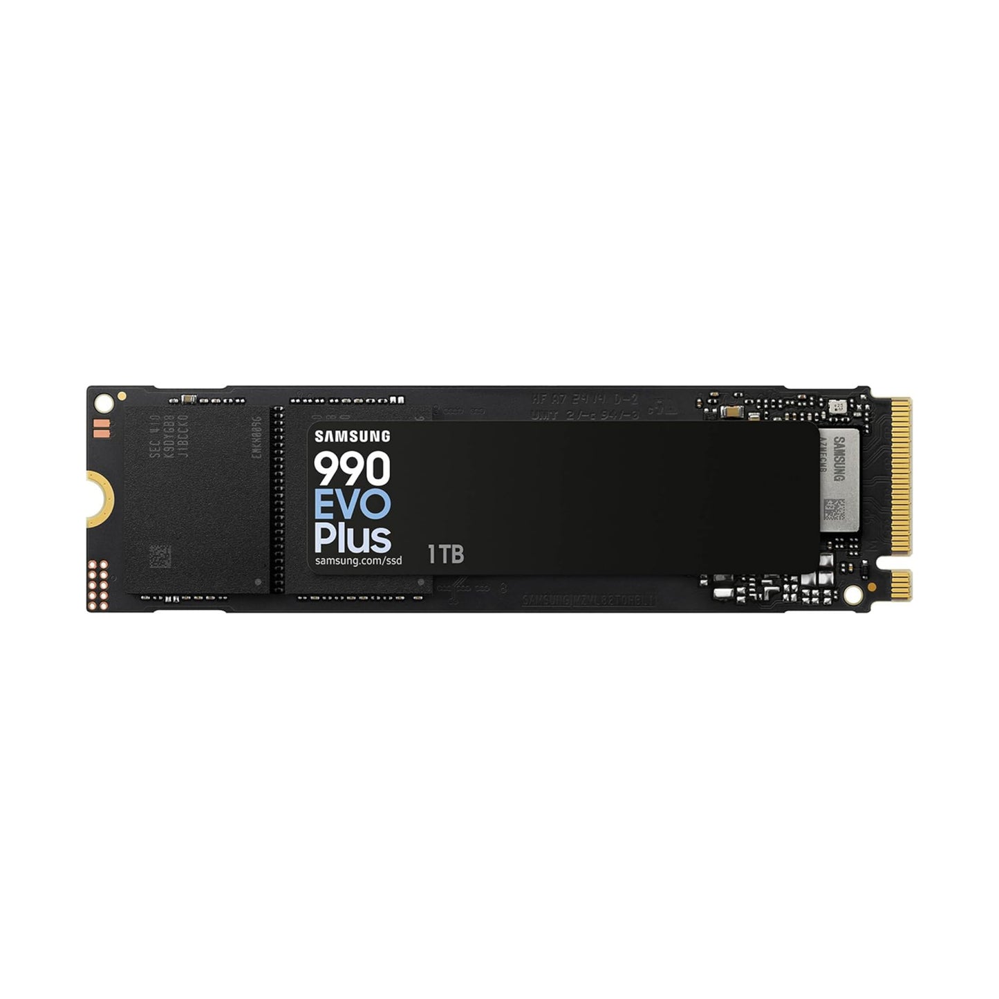 Samsung 990 EVO Plus SSD 1TB, PCIe Gen 4x4, Gen 5x2 M.2 2280, Speeds Up-to 7,150 MB/s, Upgrade Storage for PC/Laptops, HMB Technology and Intelligent Turbowrite 2.0