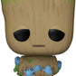 Funko Pop! Marvel: I Am Groot, Groot with Grunds