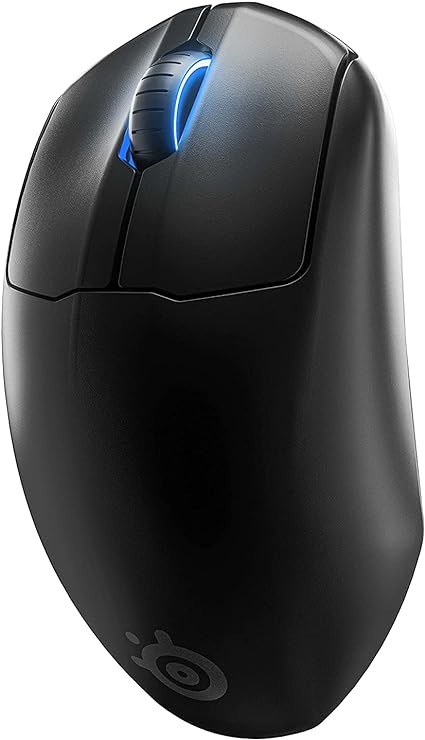 SteelSeries Esports Wireless FPS Gaming Mouse - Ultra Lightweight, Prime Programmable, 18K CPI Sensor, Magnetic Optical Switches, PC/Mac, Black