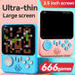 G7 Handheld Game Console  - Portable 3.5 Inch Screen, 666 Classic Retro Games, (3 Colors available pink,blue,gray)
