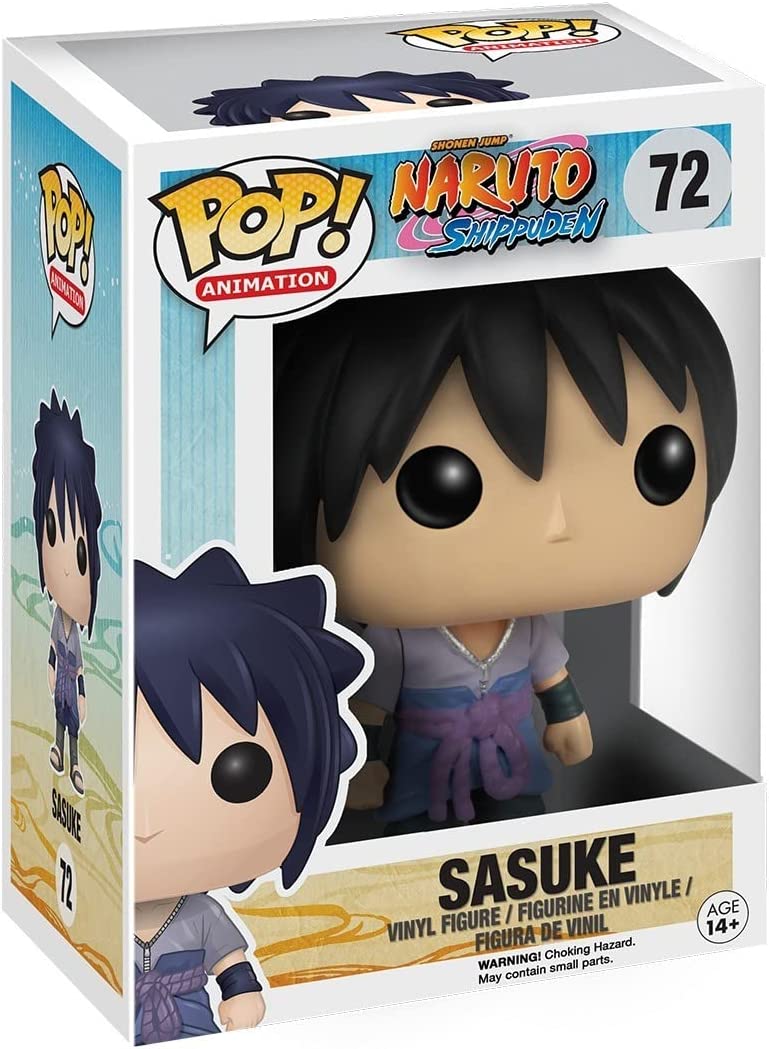 Funko POP Anime: Naruto Sasuke Action Figure Multi, Standard – Games Corner