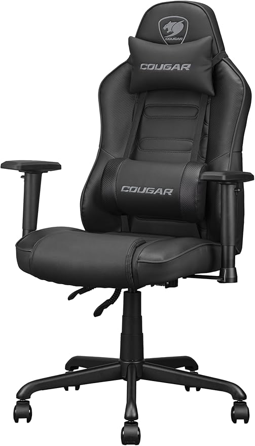 COUGAR Fusion S (PVC Faux Leather, Black)