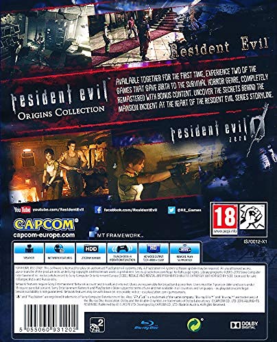 Resident Evil Origins Collection PS4 (pre owned)