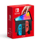 Nintendo Switch – OLED Model w/ Neon Red & Neon Blue Joy-Con