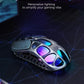GravaStar Mercury X Pro Wireless Gaming Mouse, Come with 8K Dongle – 32,000 DPI PAW 3950 Sensor, 8,000Hz Polling Rate, Only 49g, Magnesium Alloy Hollow Frame, RGB Lighting, 5 Programmable Buttons