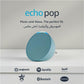 ECHO POP | FULL SOUND COMPACT SMART SPEAKER WITH ALEXA | MIDNIGHT TEAL